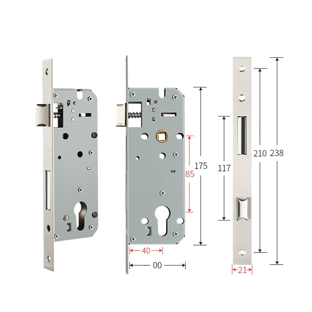 Furniture Hardware Fittings - 1 SZT. 8520/8525/8530/8535 Metalowy Zamek do
