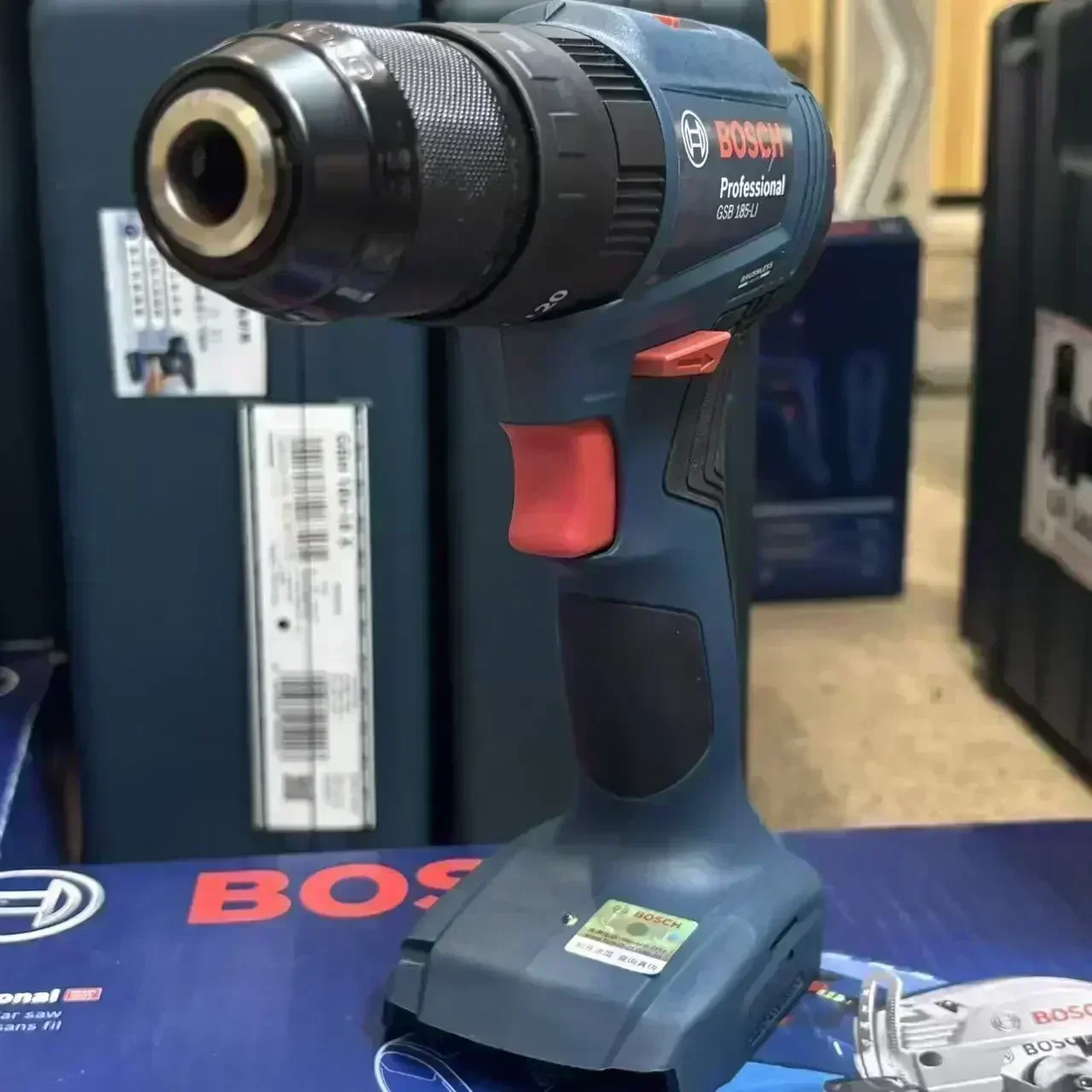 Bosch Drill Gsb 18V - Bosch GSB 185-LI – akumulatorowa wiertarko-wkrętarka