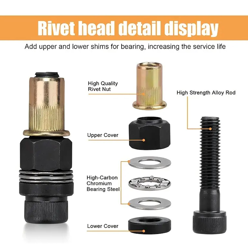 Zestaw nitonakrętek ze stali w – Furniture Hardware Screws recenzja i cena