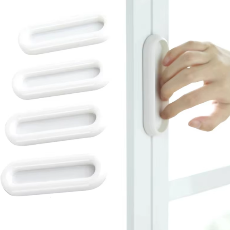 4 szt. Samoprzylepne uchwyty d – Furniture Interlocking Hardware recenzja i cena