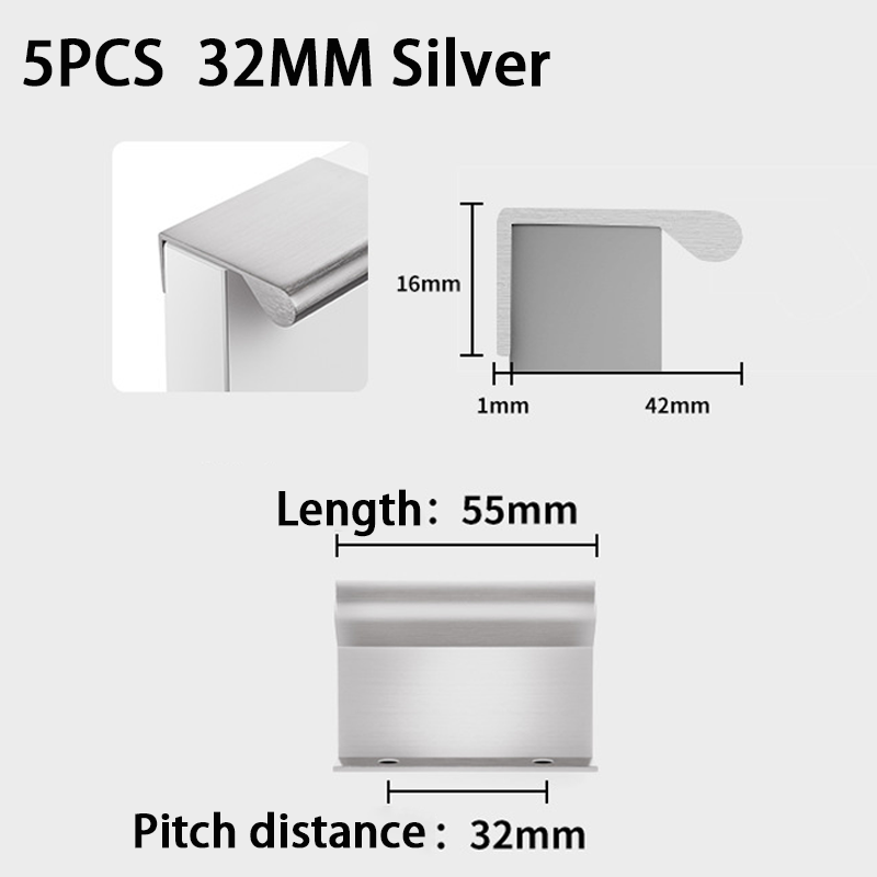 5 SZT. Boczne Uchwyty Aluminio – Furniture Hardware Restoration recenzja i cena