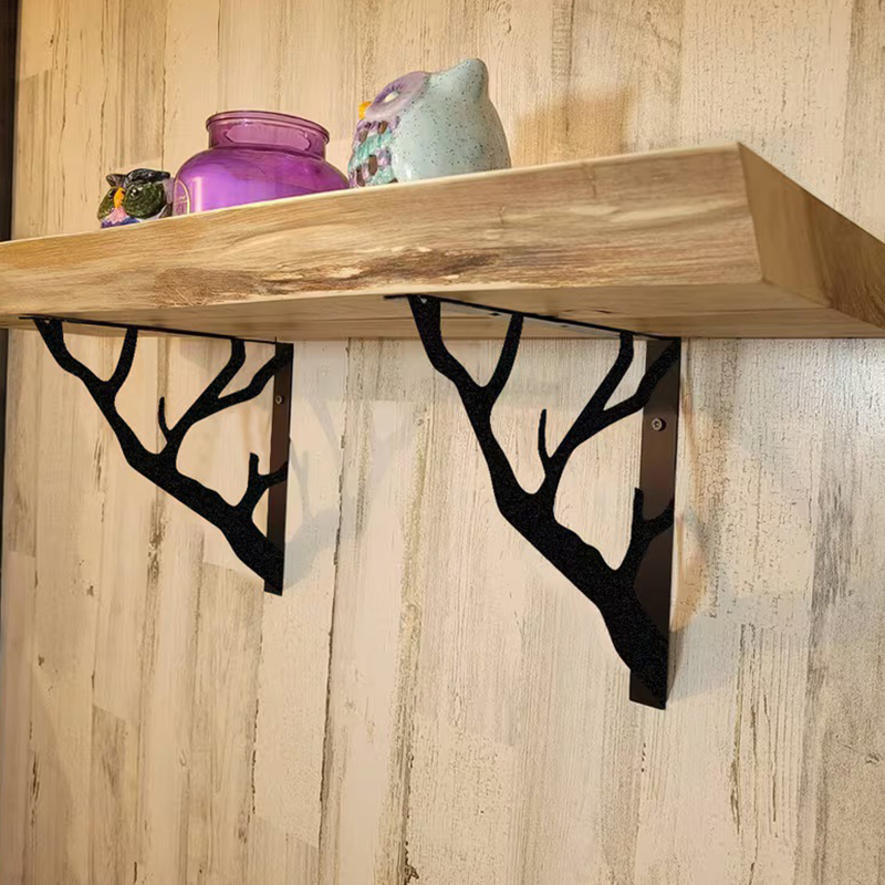 2 SZT. Czarne metalowe półki w – Shelf Bracket Pair recenzja i cena