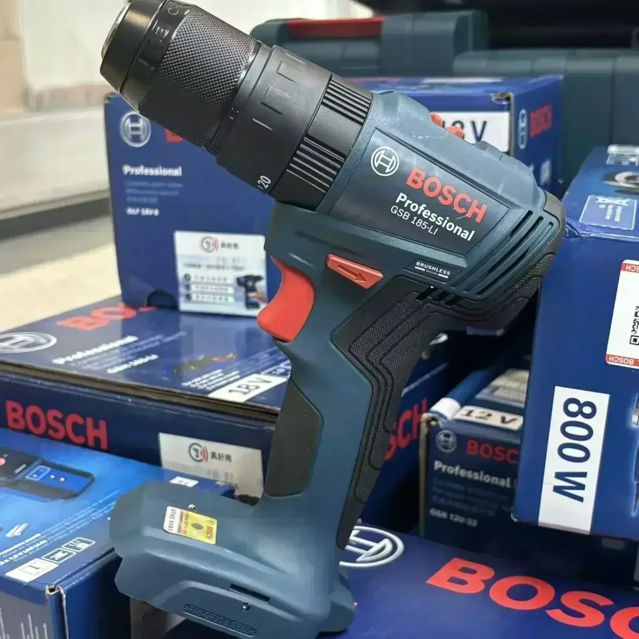 Bosch GSB 185-LI – akumulatoro – Bosch Drill Gsb 18V recenzja i cena