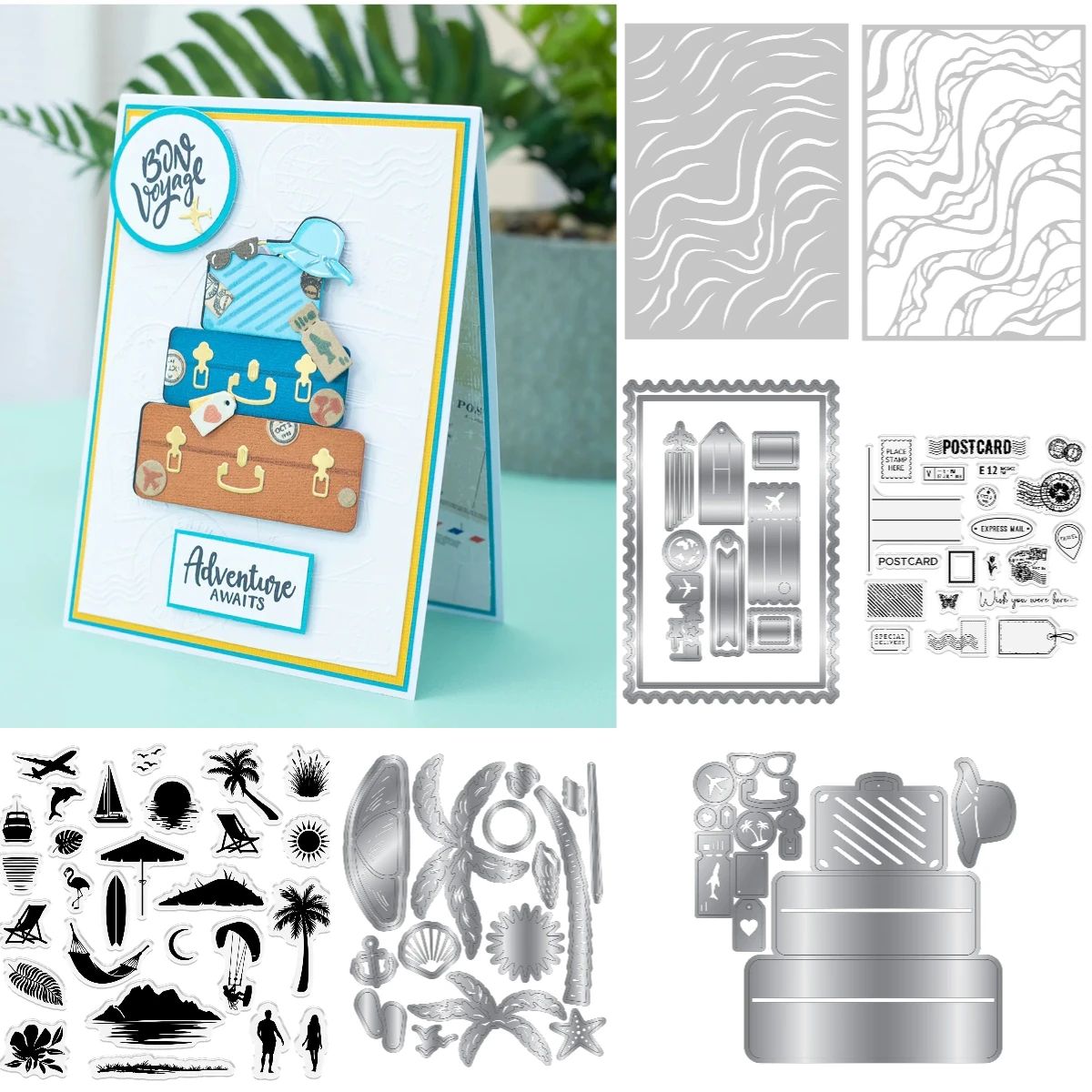 Zestaw stempli Scena z Raju na – Furniture Paradise & Hardware Ghaziabad recenzja i cena