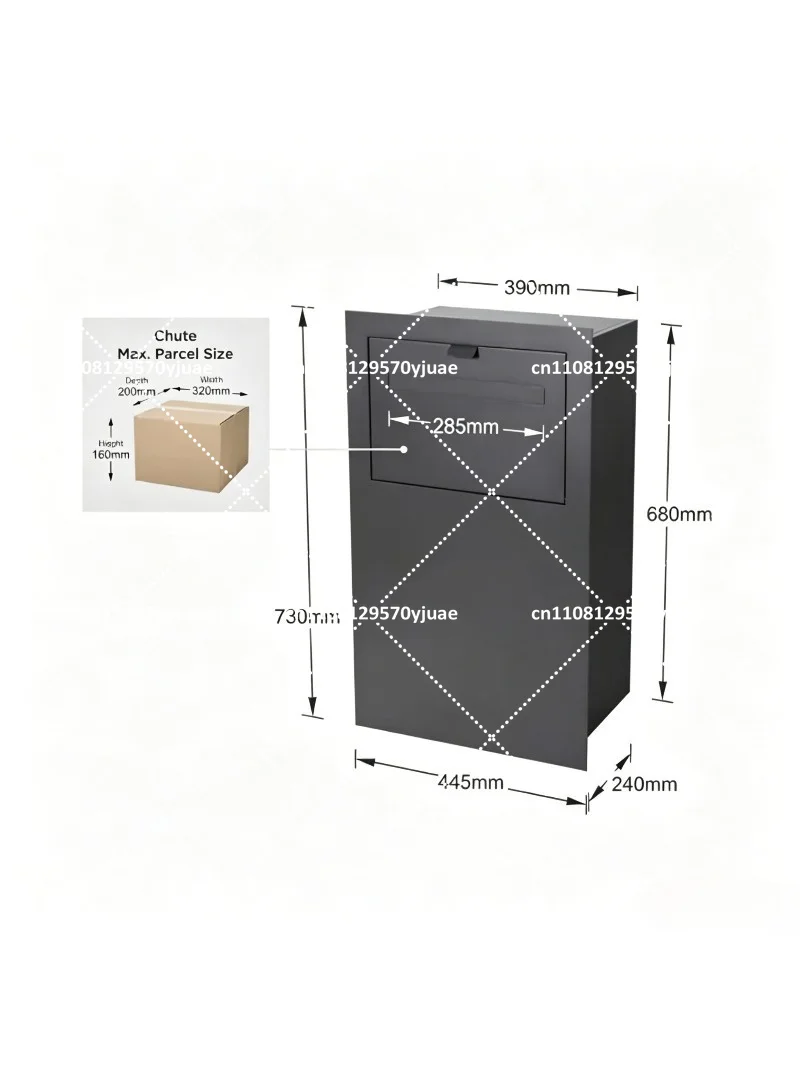 Bezpieczna skrzynka na paczki  – Furniture Interlocking Hardware recenzja i cena