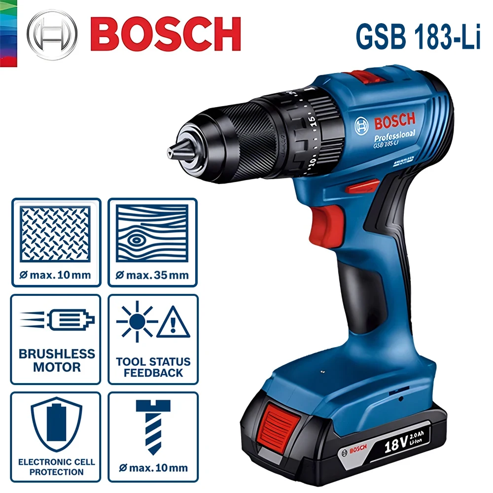 Wiertarko-wkrętarka udarowa Bo – Bosch Drill Gsb 18V recenzja i cena