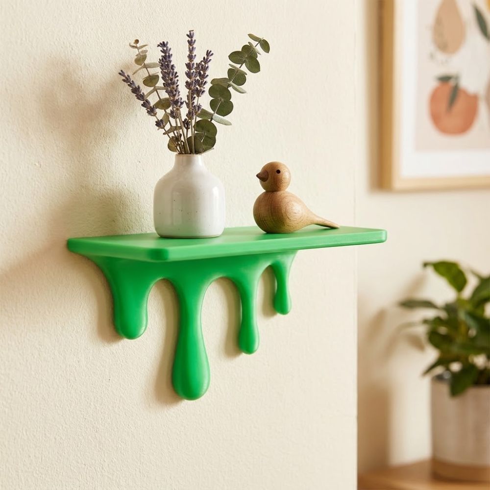 Półka ścienna z efektem topnie – Shelf Bracket Pair recenzja i cena