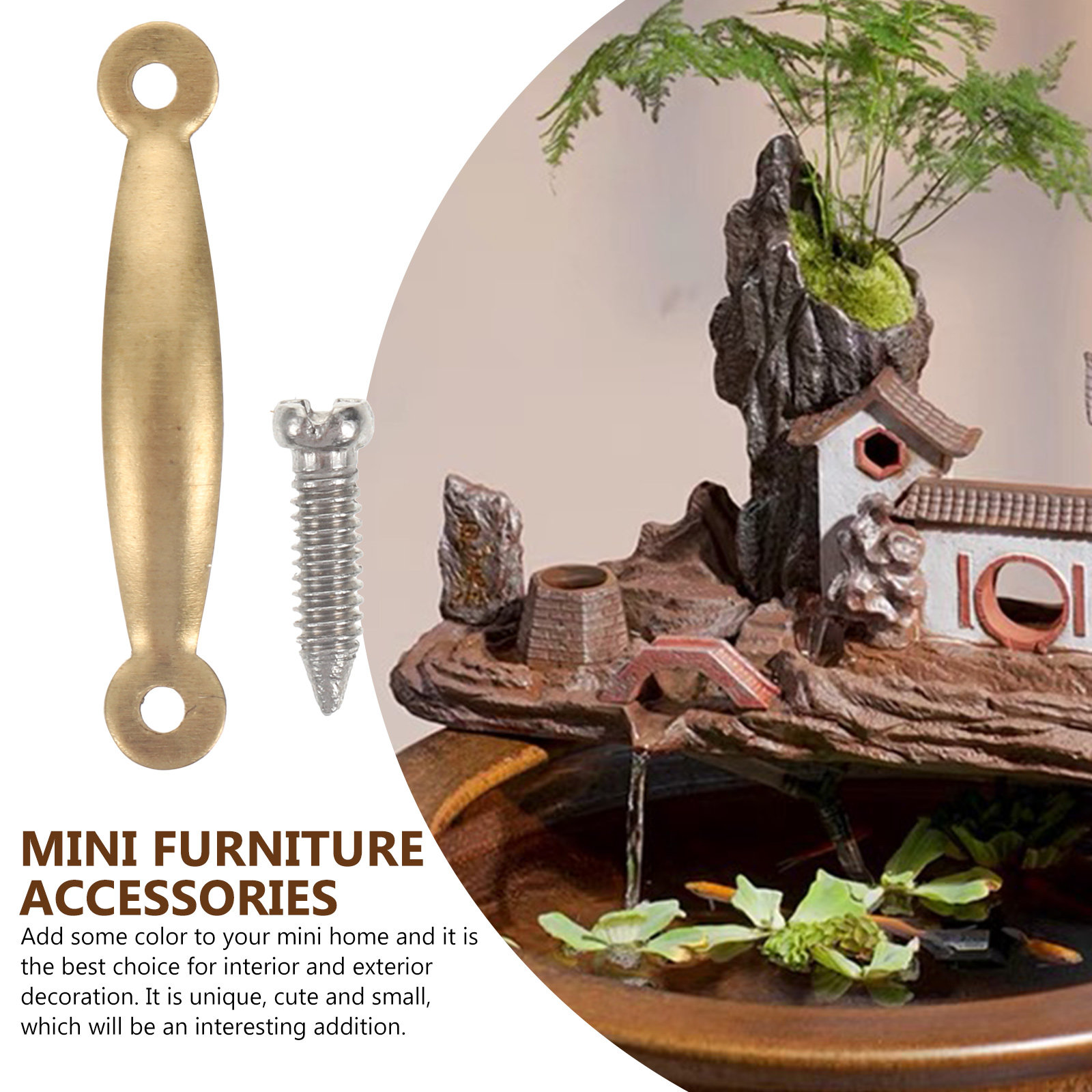 1 zestaw miniaturowych uchwytó – Furniture Hardware Screws recenzja i cena